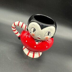 Joanna Parker Mug Retro Kitsch Heart Lady Bug Valentines Day Anthropomorphic